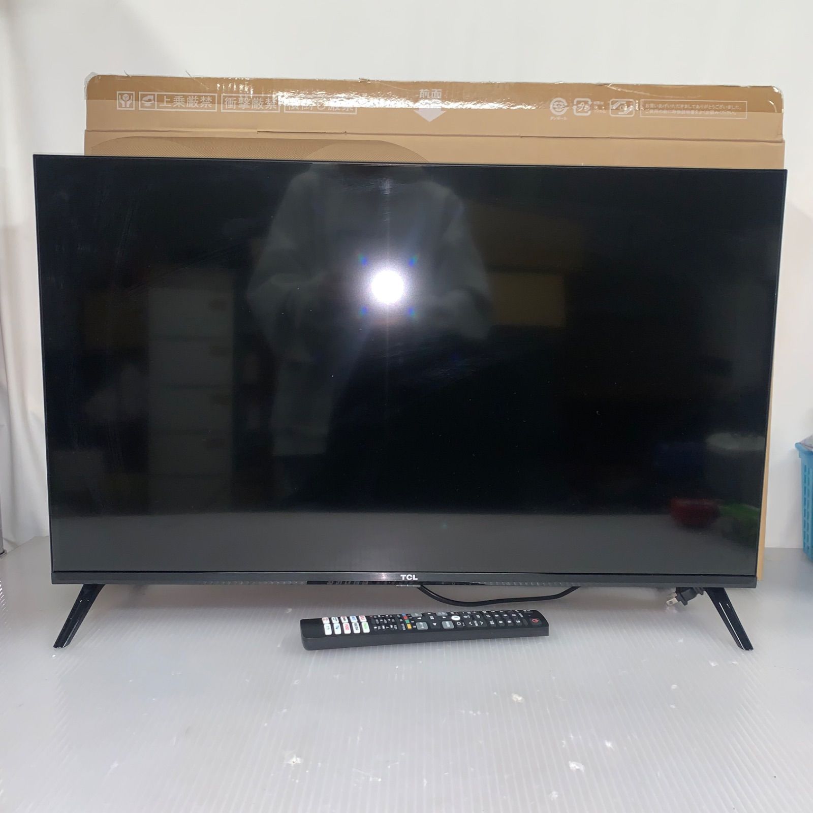 12r66. 美品 TCL 32V型 液晶テレビ 32S5400 2023年製 リモコン miniB