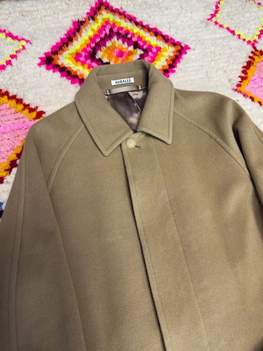 オーラリー カシミア ウール モジュラーコート