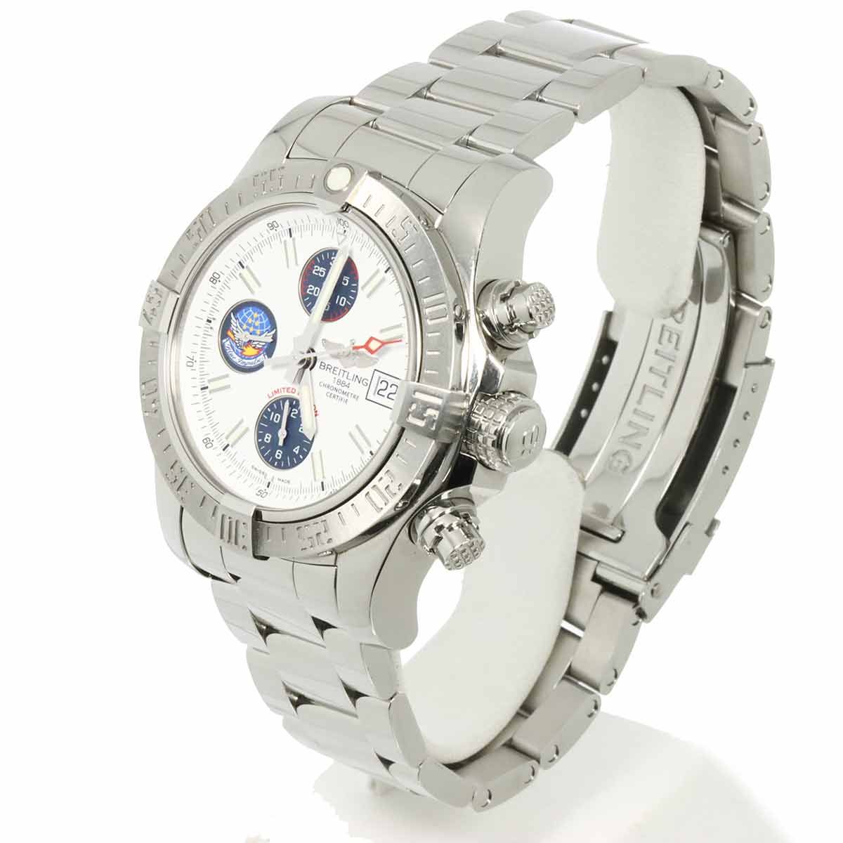  ブライトリング アベンジャー2 ブルーインパルス A 13381 日本300本 メンズ 腕時計 デイト 自動巻き Avenger 2 自動巻き時計 腕時計(アナログ)
