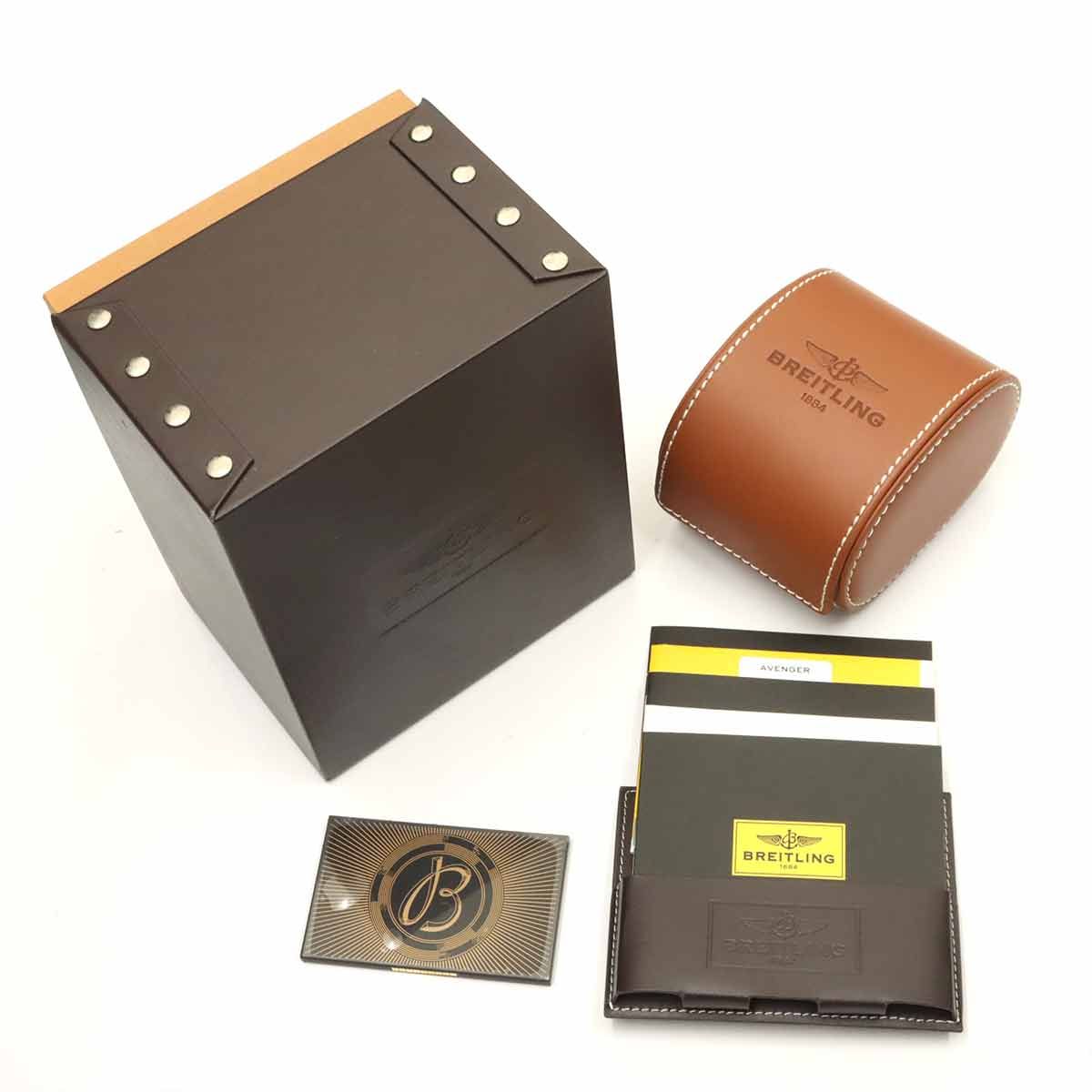 ブライトリング アベンジャー2 ブルーインパルス A 13381 日本300本 メンズ 腕時計 デイト 自動巻き Avenger 2