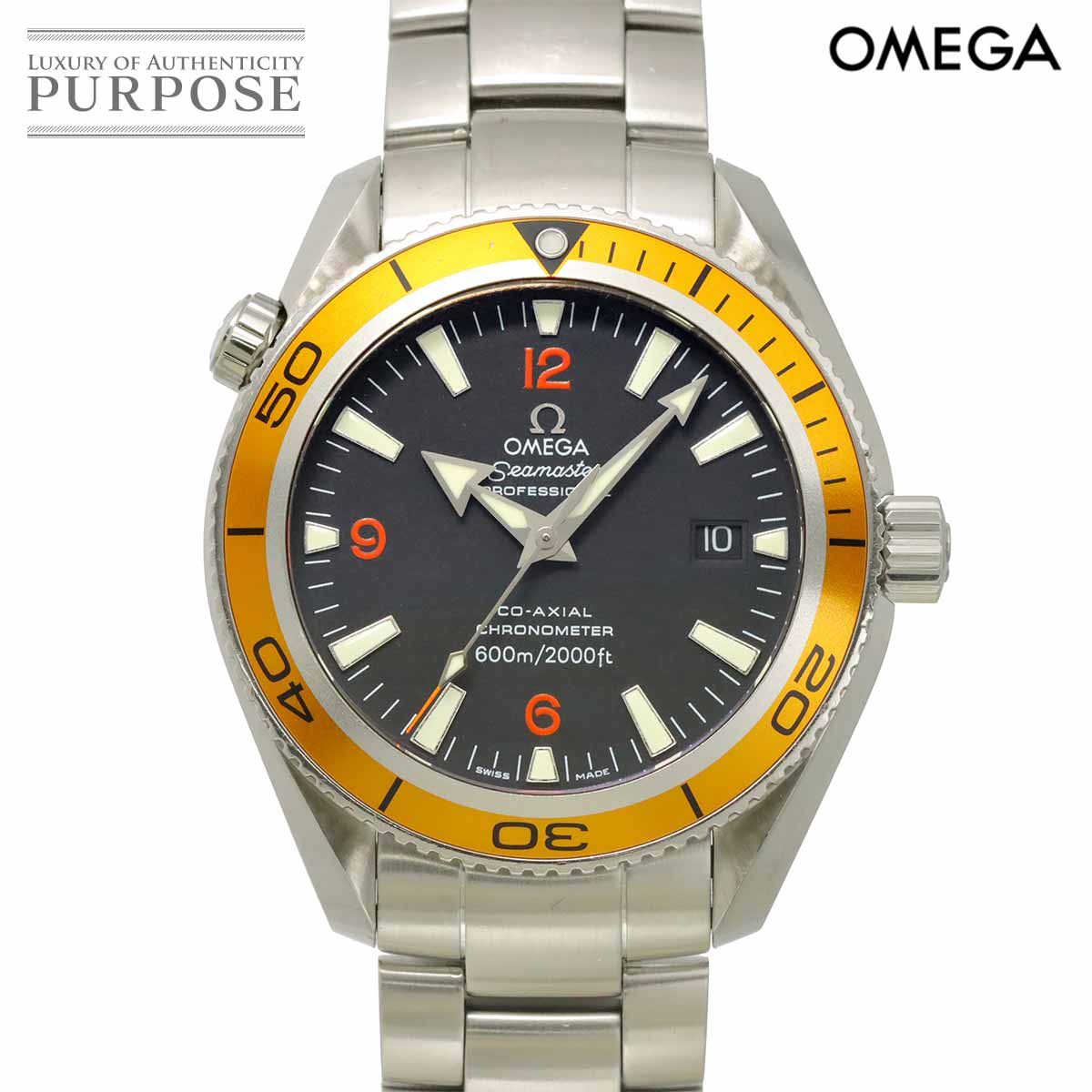 オメガ OMEGA シーマスター プラネットオーシャン コーアクシャル クロノメーター 2209 50 メンズ 腕時計 自動巻き Seamaster 90306967