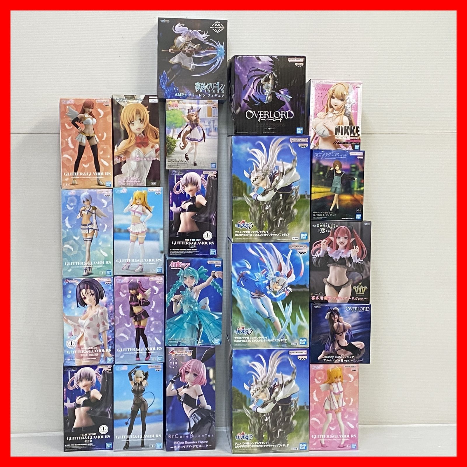 口発送 コミック アニメ フィギュア まとめ ウマ娘 オーバーロード 他 箱ダメージ品含む 品 smbfig 093695