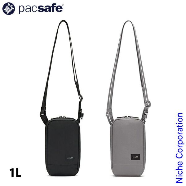 パックセーフ RFIDセーフ テッククロスボディ 130 ジェットブラック