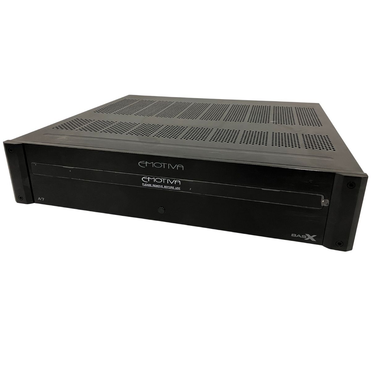Emotiva BasX A 7 Black Channel Power Amplifier パワーアンプ 音響機材 オーディオ
