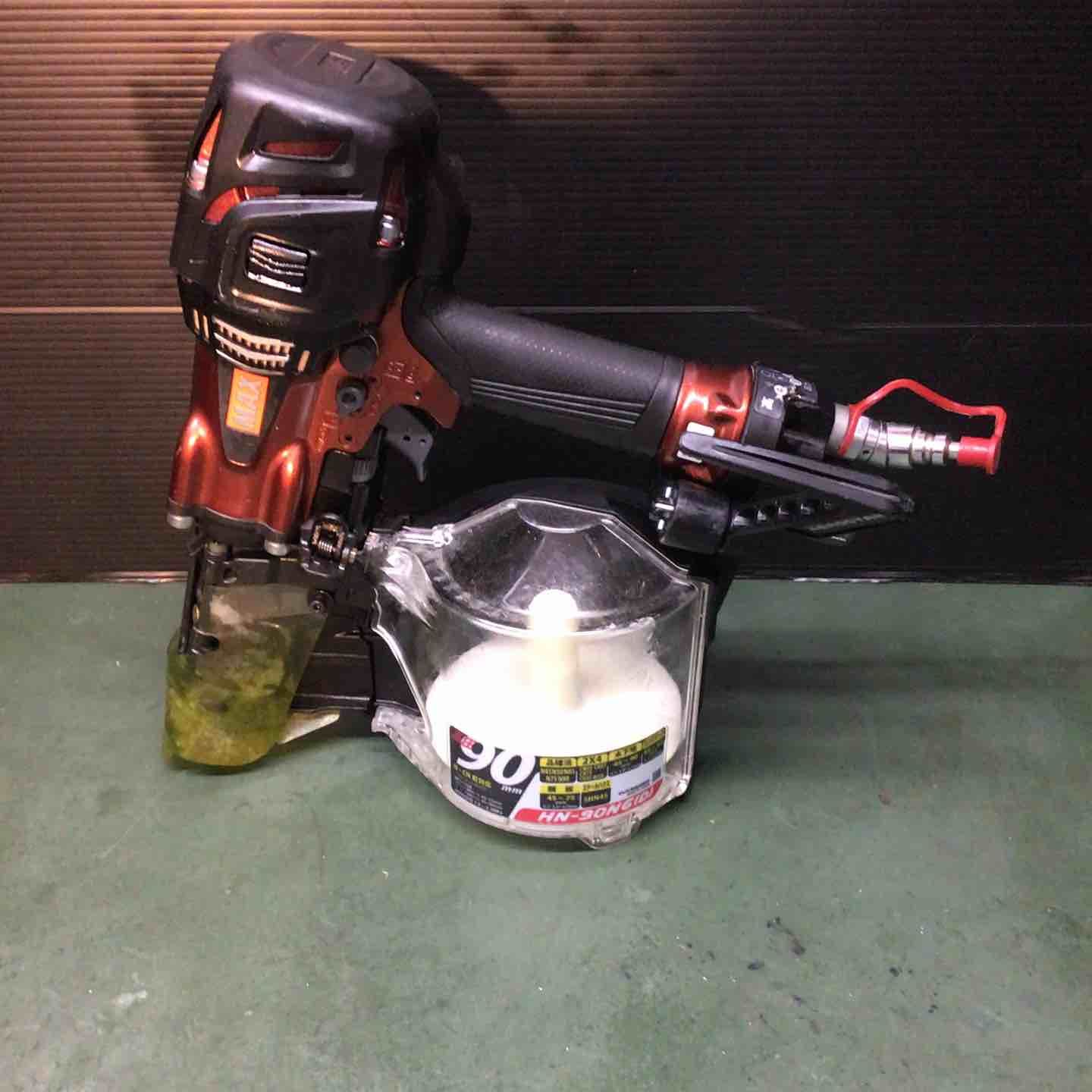 MAX 高圧コイルネイラ HN 90 N 6 D R マイスターレッド 91148