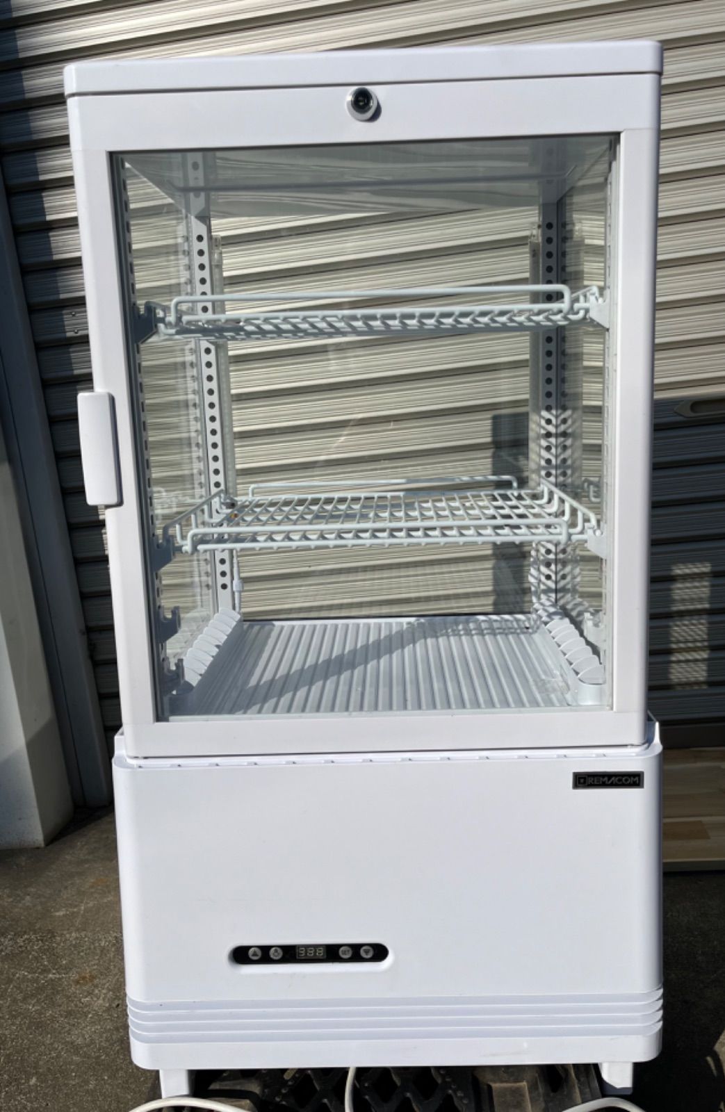 美品】レマコム 業務用 冷蔵庫 ショーケース REMACOM 店舗用 4面