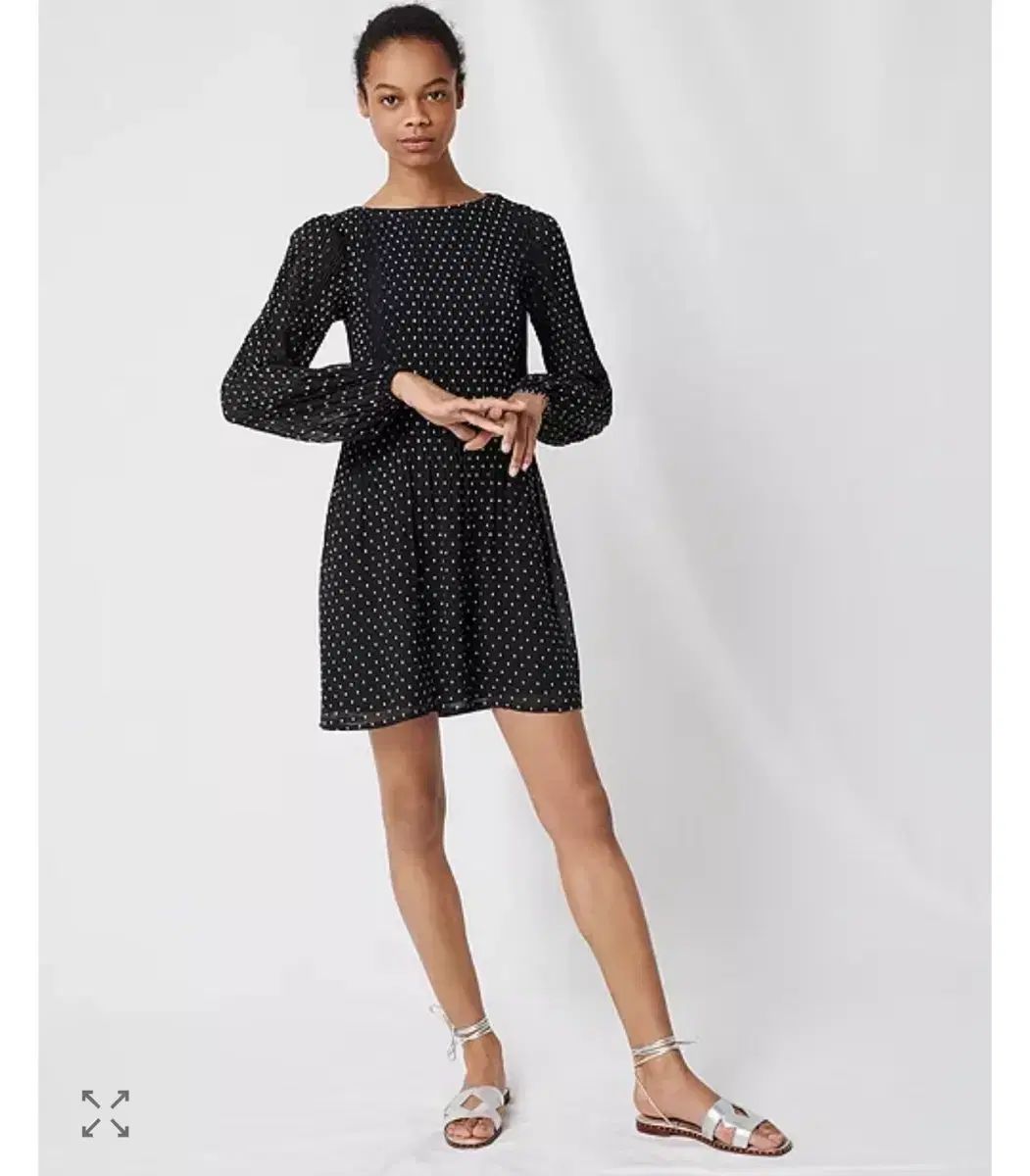 マージュ ブラック ドット ONE PIECE 36