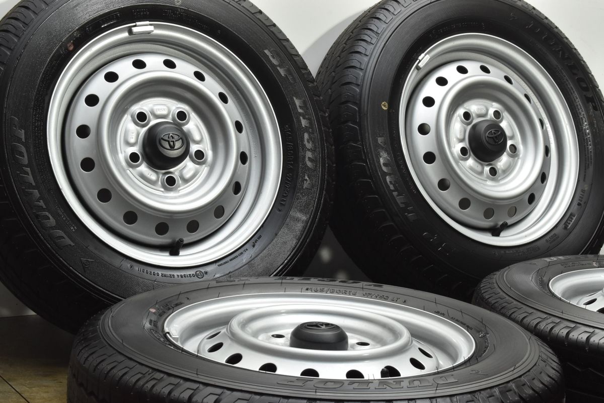 バリ溝 トヨタ タウンエース バン 14 in 5 J 50 PCD 114 3 ダンロップ SP LT 30 A 165 80 R ノーマル戻し 交換用
