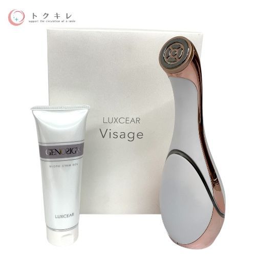 LUXCEAR Visage ルクセア　ヴィサージュ　新品未開封 トクキレ】コニー ルクセア ヴィサージュ 美顔器 中古品 LUXCEAR