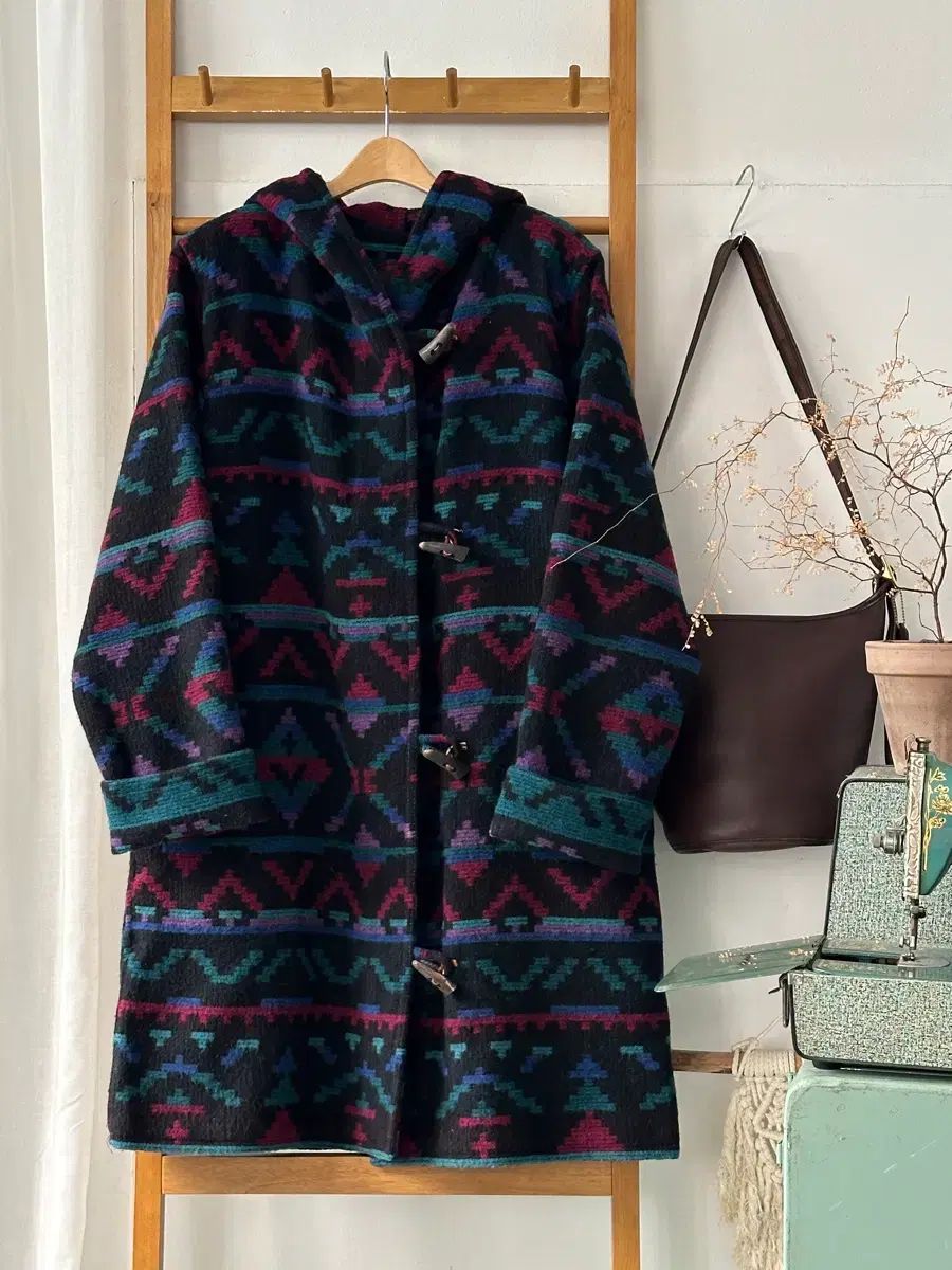 WOOL RICH 90 s ウールリッチ アズテック コート