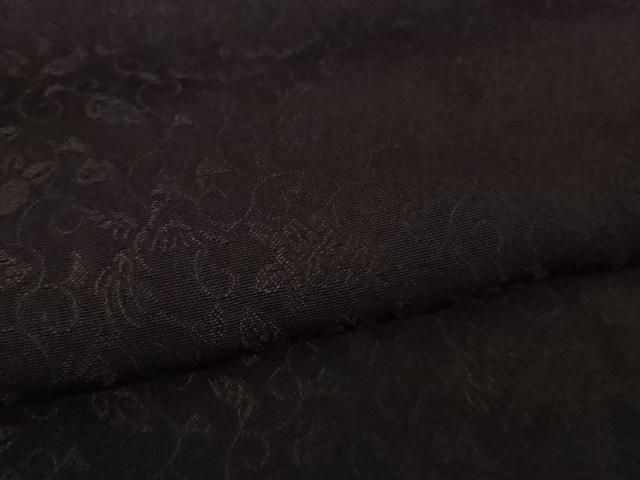 色無地 鳳凰唐草地紋