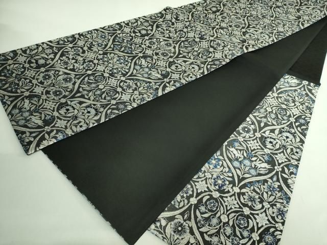 六通柄袋帯 中西桂秀