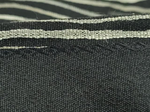  平和屋着物● 上 織楽浅野 六通柄袋帯 霞文 黒地 kh 6 袋帯 帯