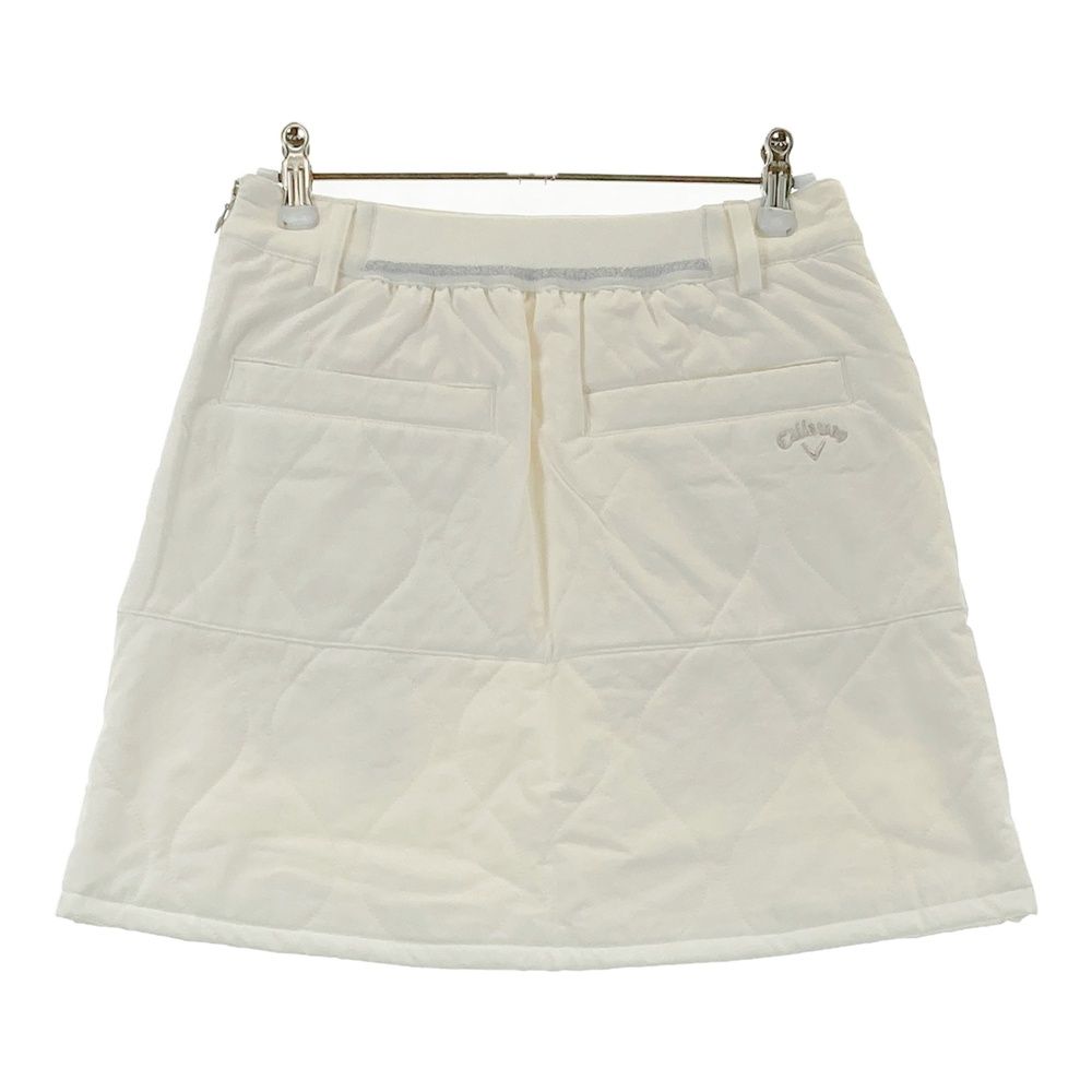 サイズ S キャロウェイ 2025年モデル 中綿スカート ホワイト系 ゴルフウェア レディース ストスト