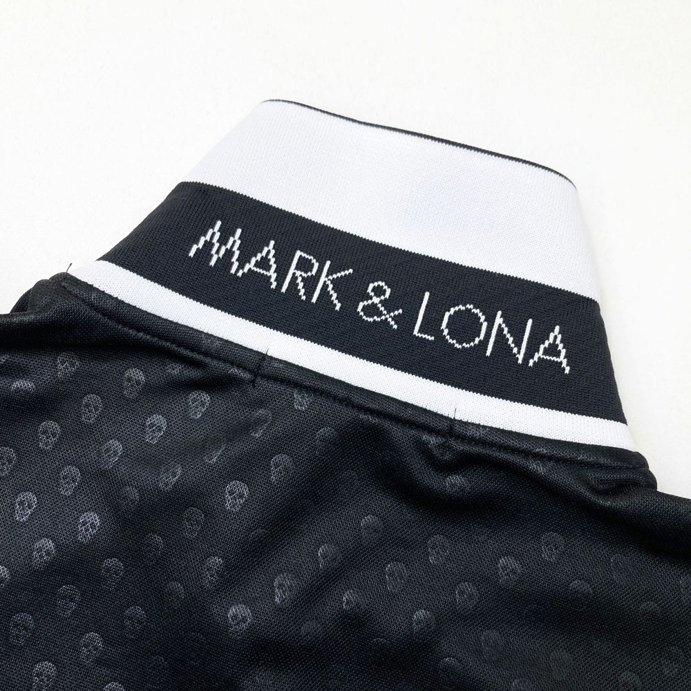 サイズ：46 MARK&LONA マークアンドロナ 半袖ポロシャツ スカル柄