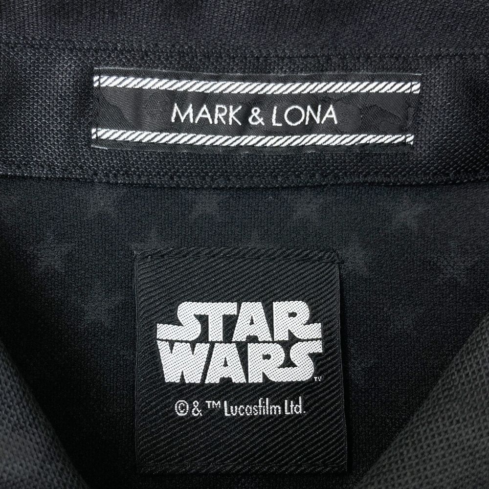 サイズ：M MARK&LONA マークアンドロナ × STAR WARS 半袖ポロシャツ