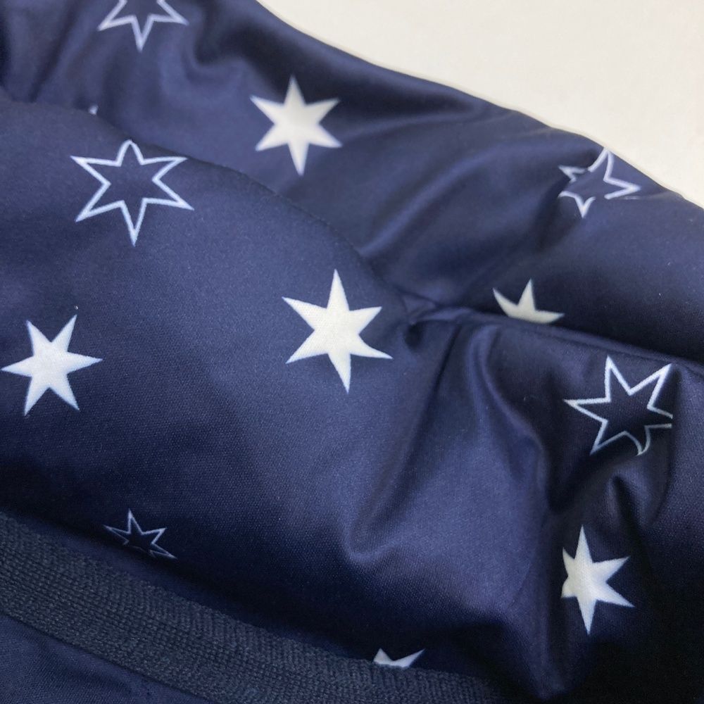 サイズ：L CALLAWAY キャロウェイ 2WAY中綿 長袖ジャケット 星柄