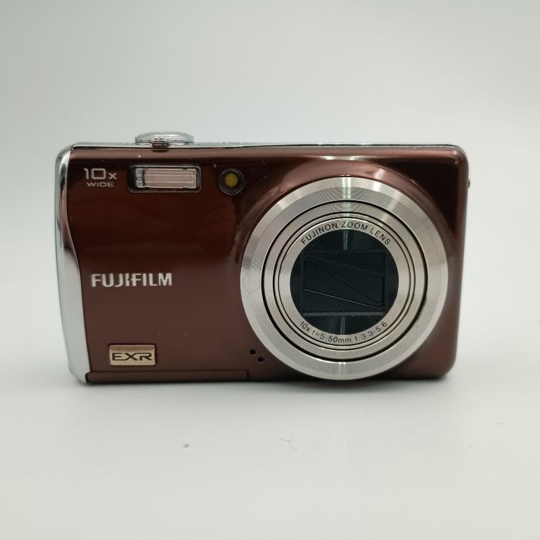 FUJIFILM Finepix F70EXR ブラウン コンパクトデジタルカメラ 〇
