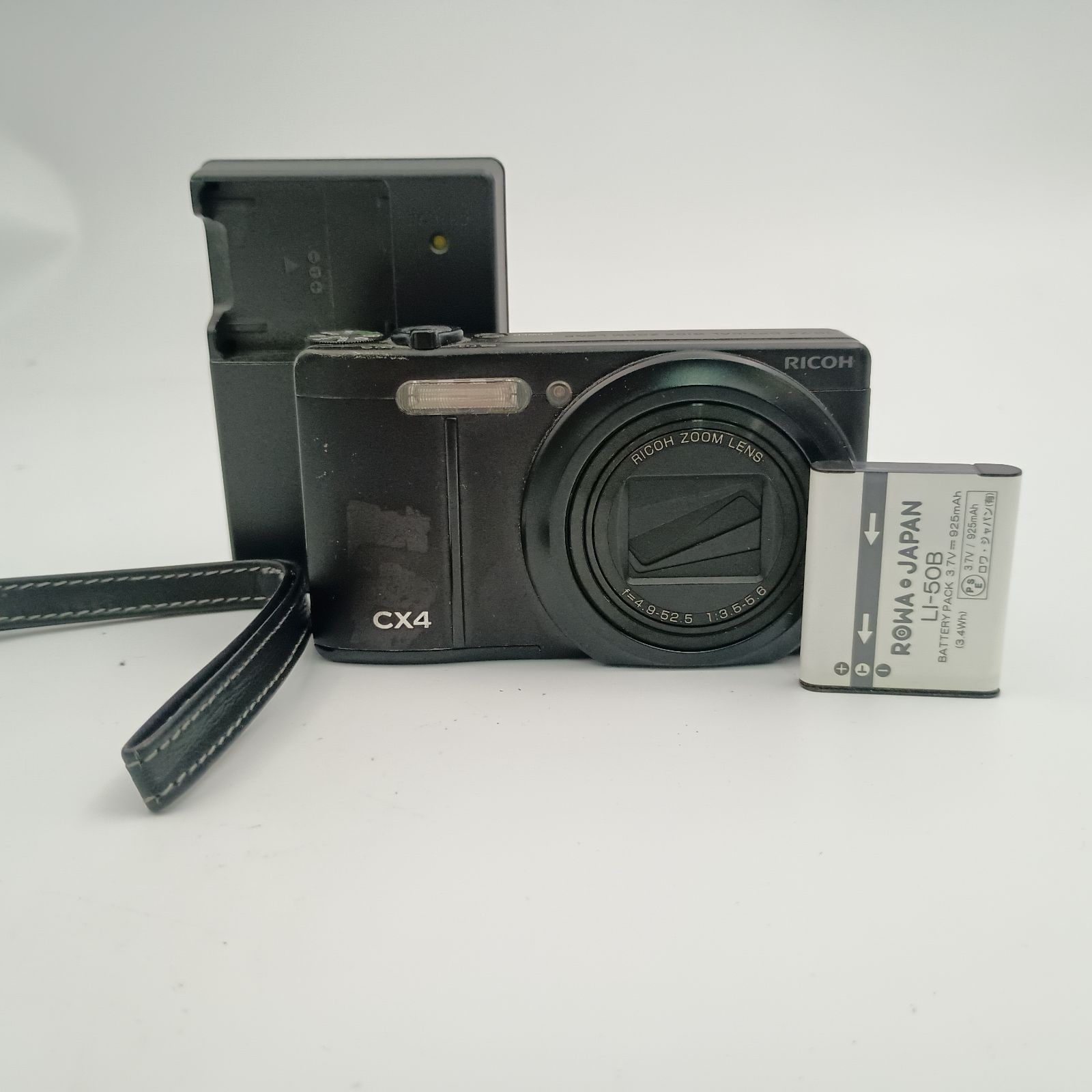 Ricoh CX4 Compact Dijital Camera Black コンパクトデジタルカメラ 黒 