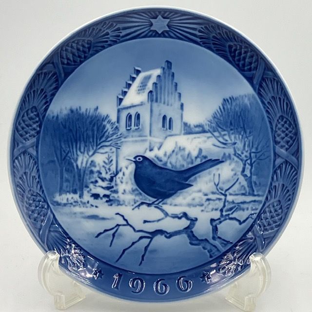 【ロイヤルコペンハーゲン】　１９２９年・イヤープレート　グルンビック教会 ロイヤルコペンハーゲン イヤープレート 1929年「グルンビック教会