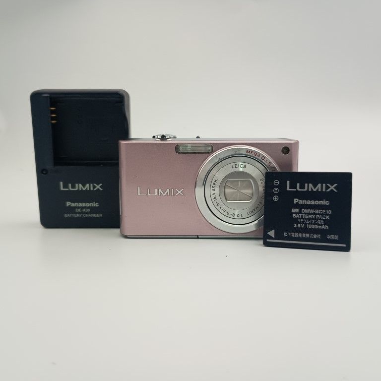 カメラ Panasonic LUMIX DMC FX33 ピンク デジカメ