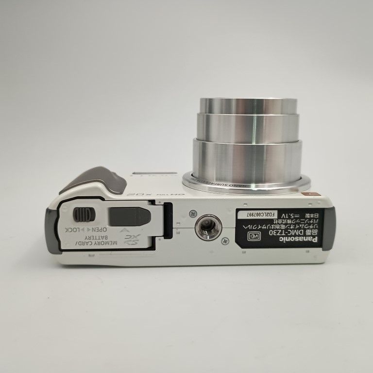 Panasonic LUMIX DMC-TZ30 ホワイト コンパクトデジタルカメラ 【公式 