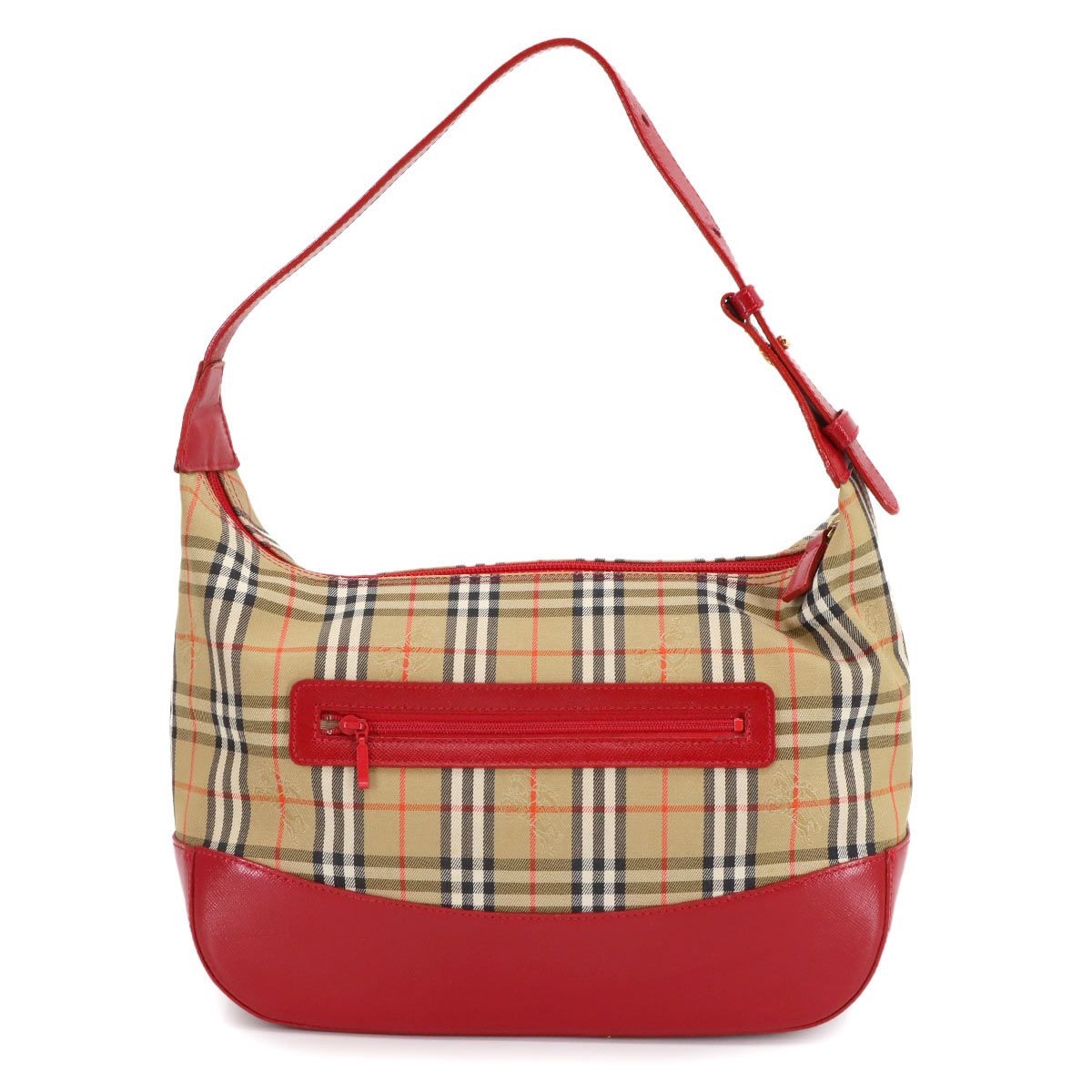 新品同様 バーバリー BURBERRY ノバチェック ワンショルダー バッグ