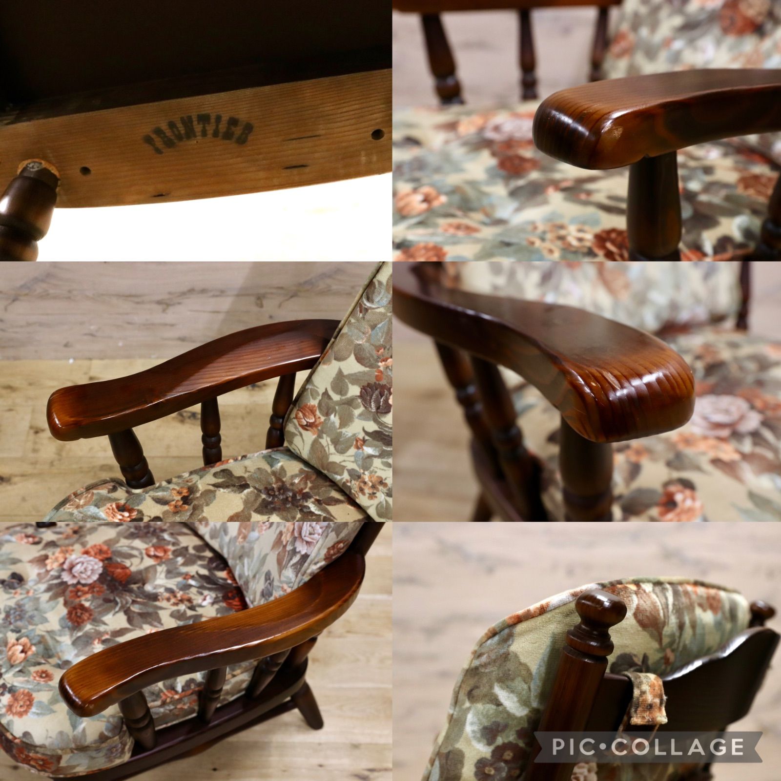 GMIS414B○飛騨産業 / HIDA キツツキ フロンティア アームチェア 椅子