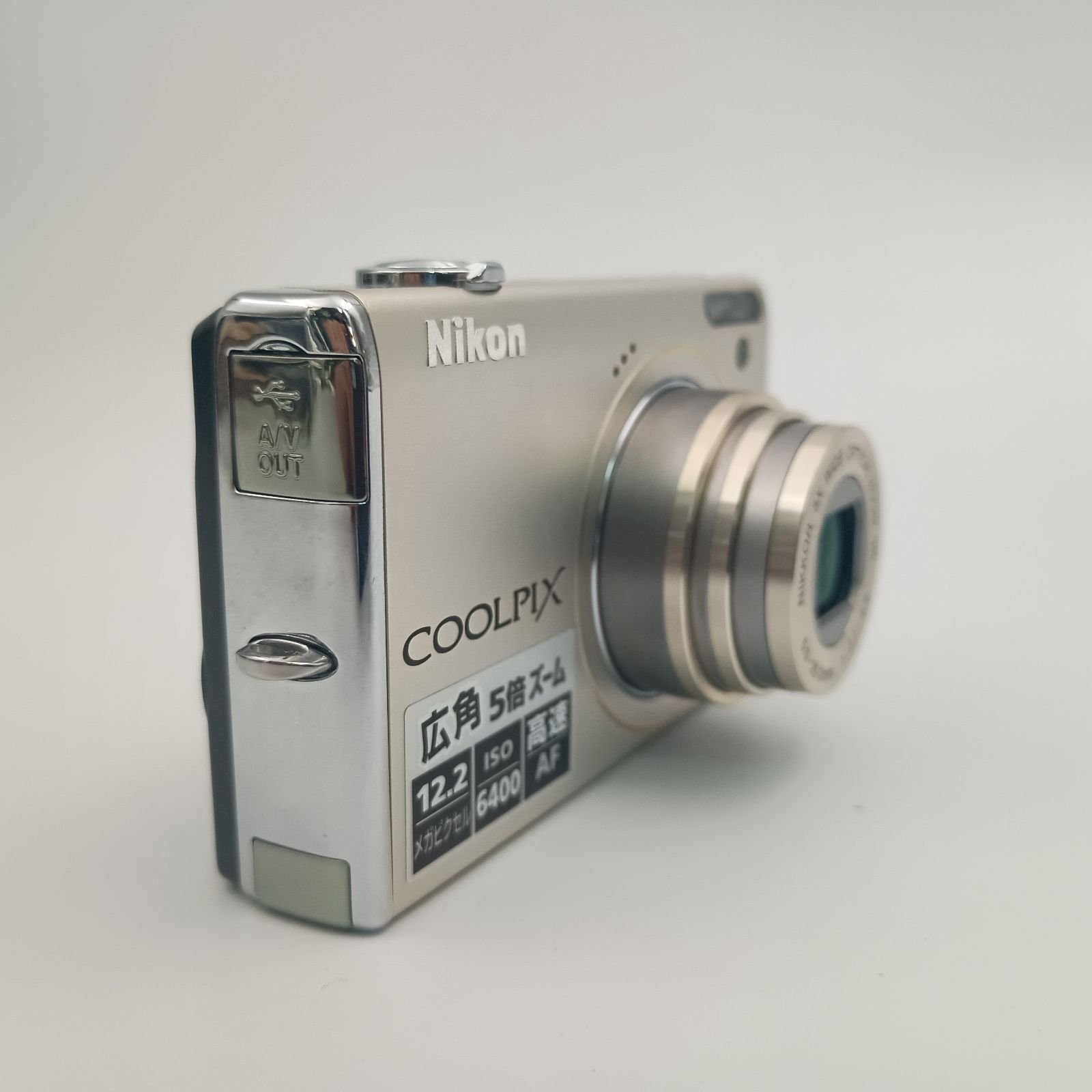 Nikon Coolpix S640 Compact DIGITAL Camera Silver コンパクト 