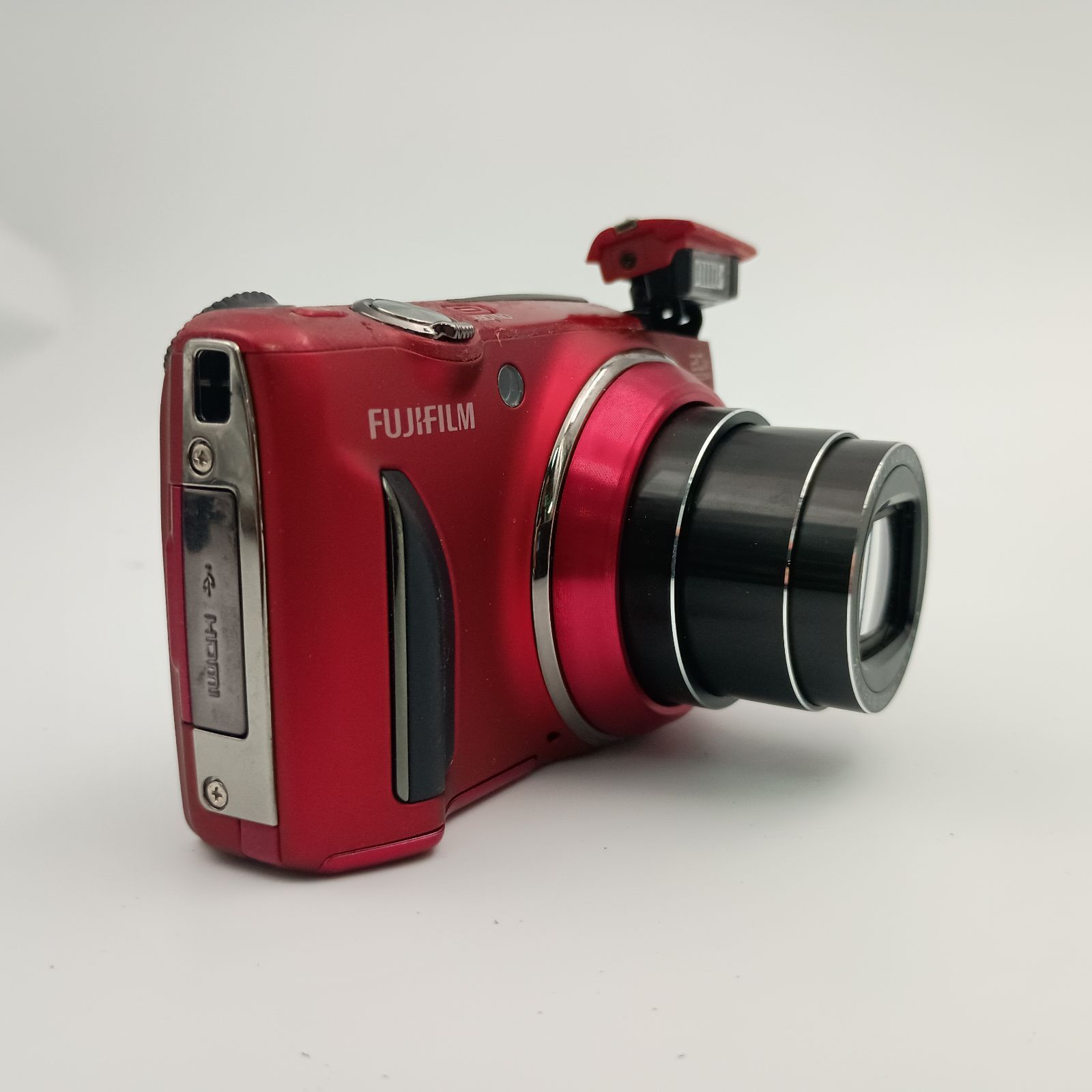 FUJIFILM FINEPIX F900 EXR COMPACT DIGITAL CAMERA Red 赤 富士