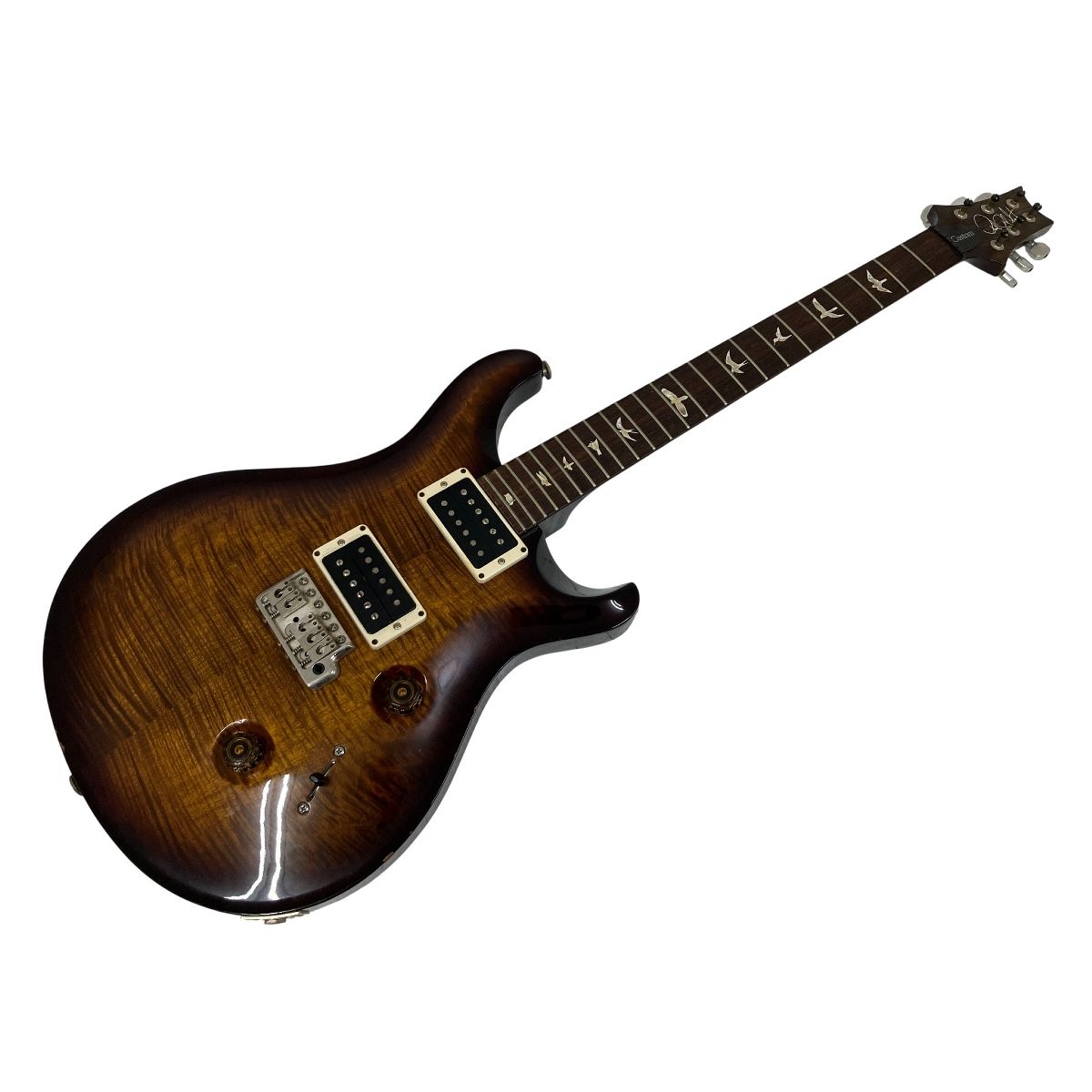 PRS Custom 24 10 top Black G Burst 2014年製 ハードケース付 ポールリードスミス