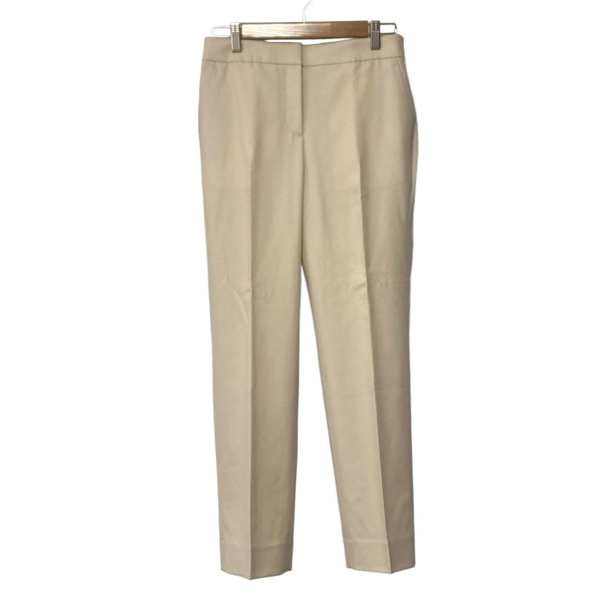 theory luxe セオリーリュクス パンツ サイズ42 L レディース アイボリー フルレングス