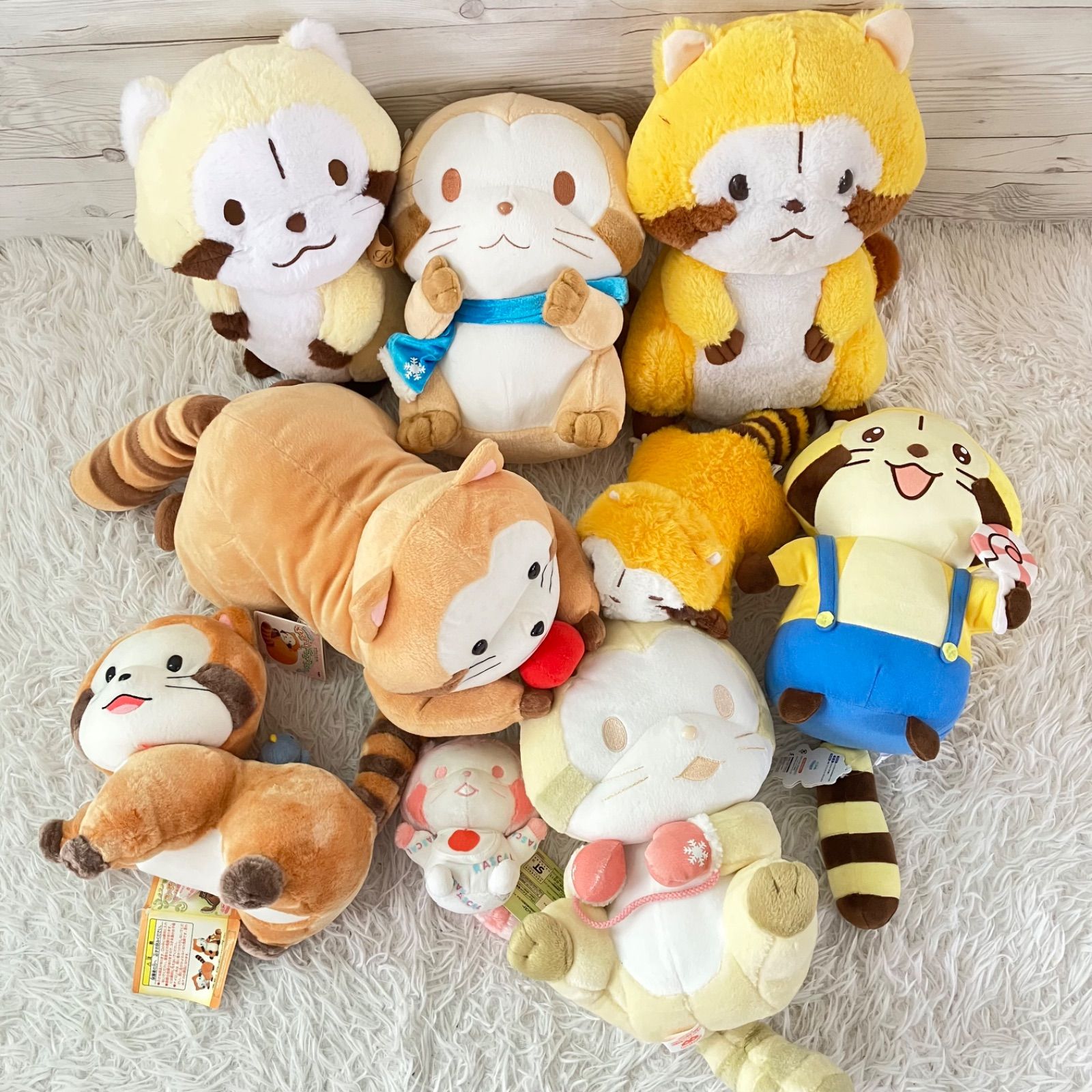 ラスカル ぬいぐるみ 世界名作劇場 平成グッズ タグあり多数 9点セット