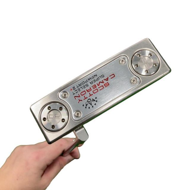 タイトリスト SCOTTY CAMERON SUPER SELECT NEWPORT 2 PLUS 33インチ パター PT スチール フレックスその他 メンズ 男性用 右利き 右用 Cランク ゴルフクラブ
