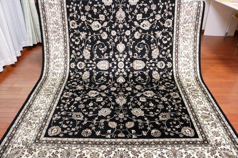 ペルシャ柄絨毯 200×290 新品未使用 大判ラグ カーペット 訳あり ペルシャ柄絨毯 200×290 新品未使用 6畳 大判ラグ カーペット 訳あり