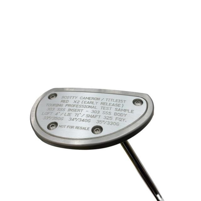 タイトリスト SCOTTY CAMERON RED X 2 35インチ パター PT スチール フレックスその他 メンズ 男性用 右利き 右用 Bランク ゴルフクラブ