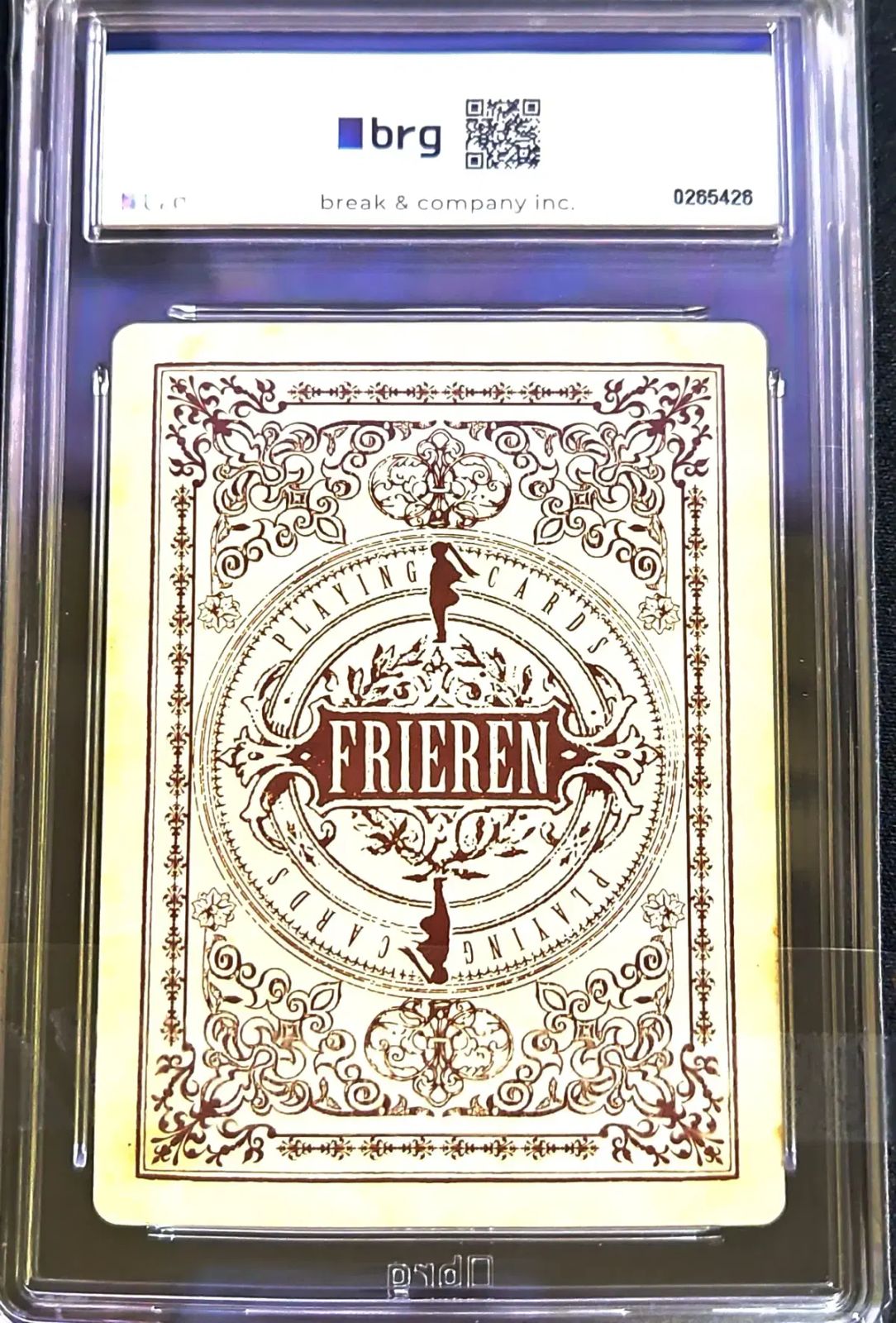 葬送のフリーレン 7巻 特典トランプ カード BRG 9