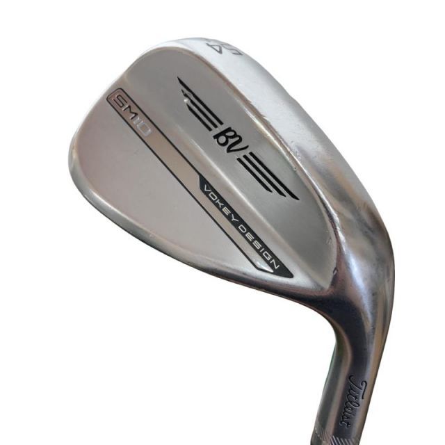 タイトリスト VOKEY SPIN MILLED SM 10 ツアークロム 54° 14° F ウェッジ WG 特注シャフト フレックスX メンズ 男性用 右利き 右用 Cランク ゴルフクラブ