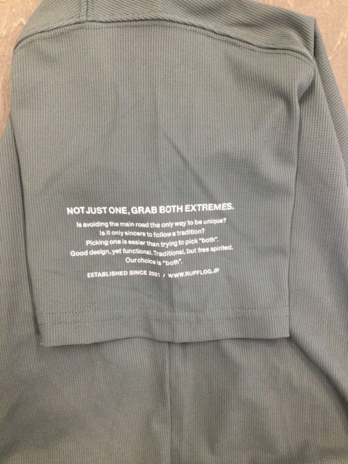 RUFFLOG ラフロッグ 半袖モックネック XLsize - メルカリ