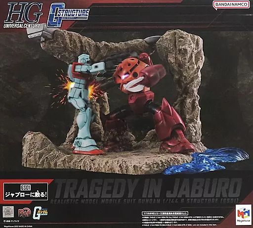 プラモデル 1 144 HG用シリーズ用 GS 01 ジャブローに散る! 機動戦士ガンダム Realistic Model Series Gストラクチャーシリーズ No