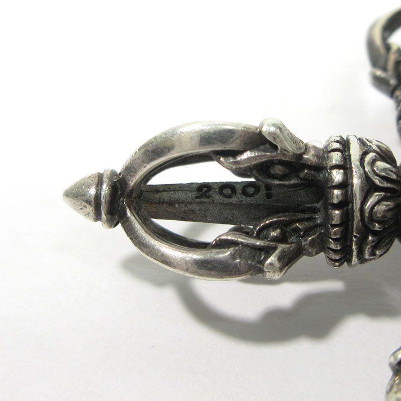  ZOCALO ゾカロ NARROW DOUBLE DORJE ナロウ ダブル ドージェ ペンダントトップ シルバー 134 その他 アクセサリー