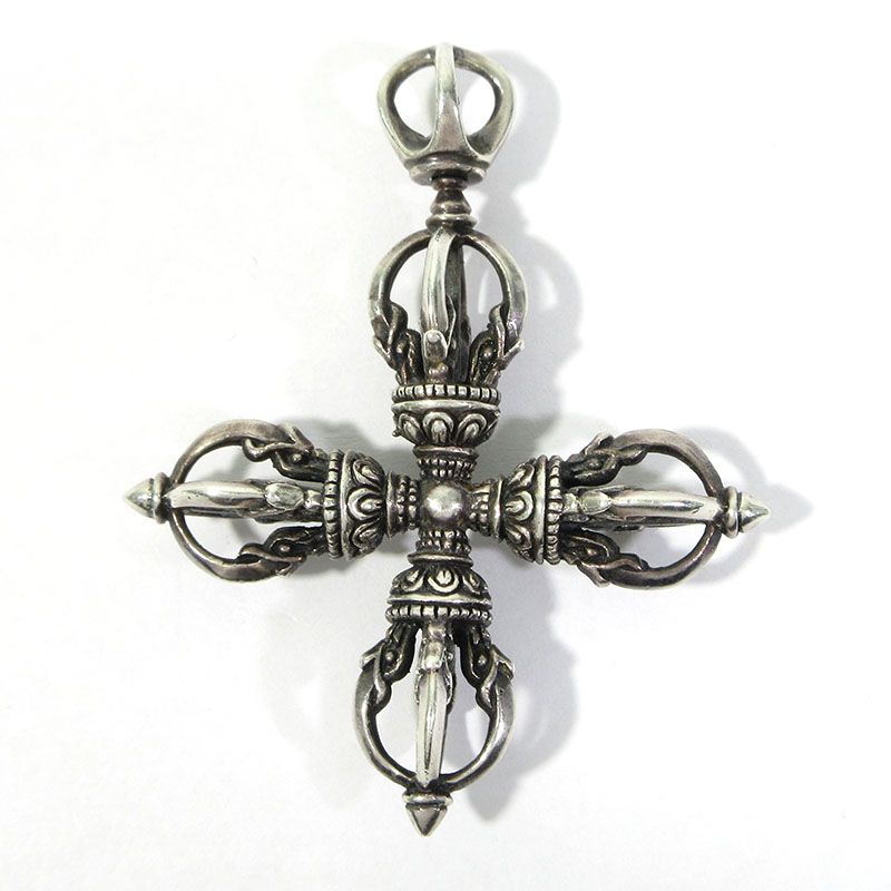 ZOCALO ゾカロ NARROW DOUBLE DORJE ナロウ ダブル ドージェ ペンダントトップ シルバー 134