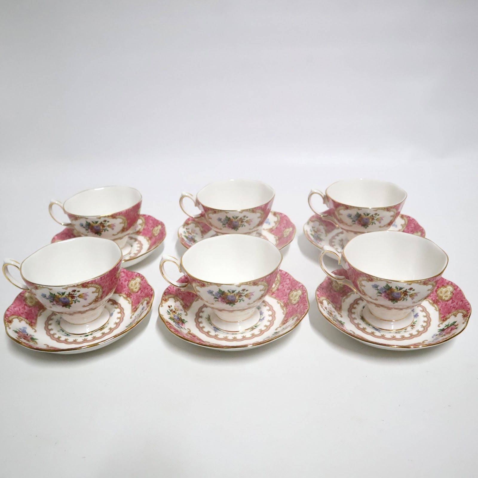 梱包補償ロイヤルアルバートレディカーライル20cm 6個セット 梱包補償ロイヤルアルバートレディカーライル20cm 6個セット ROYAL