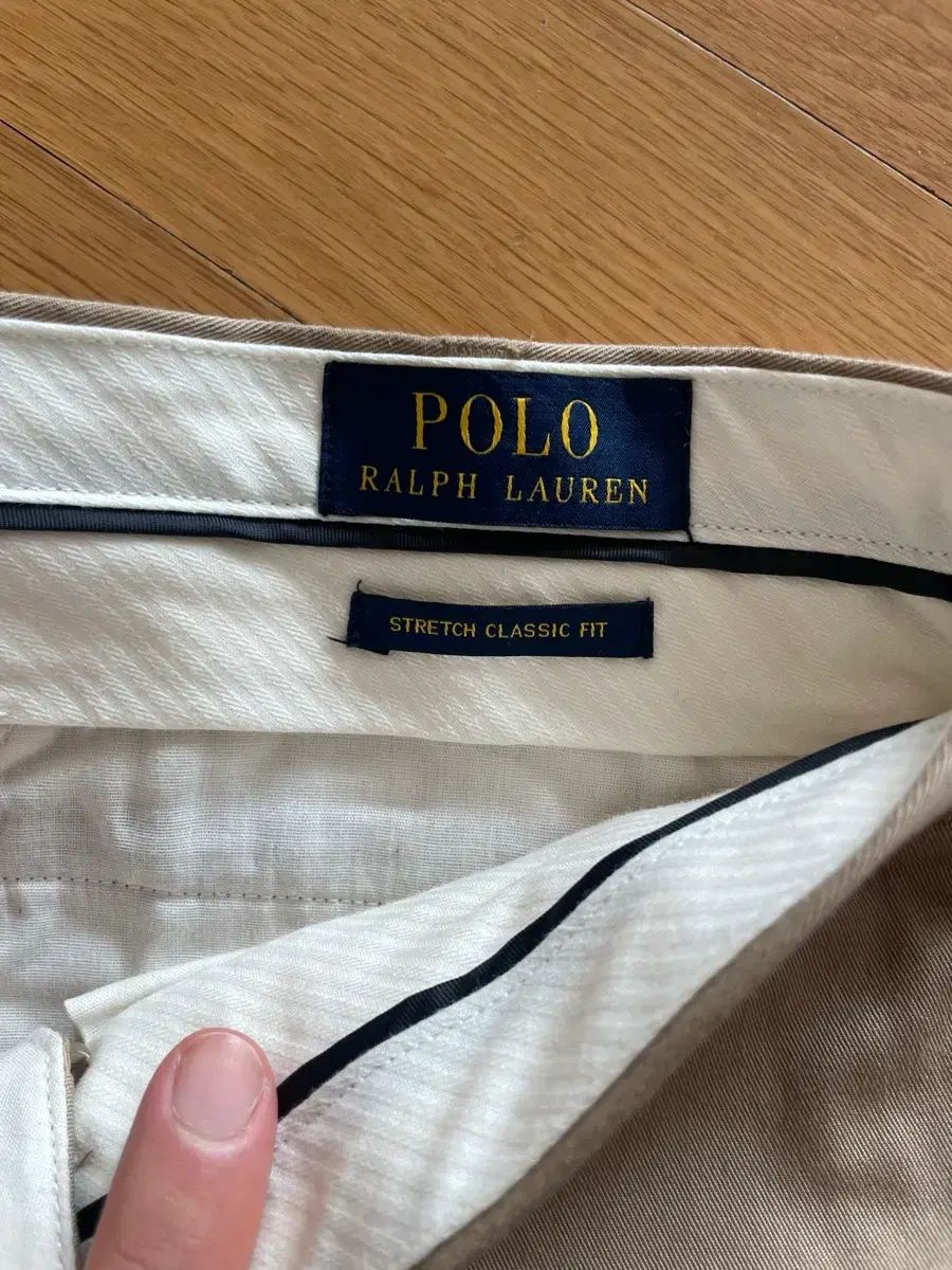 30 x 32 ポロ ストレッチ クラシックフィット チノ カーキ 高級感 チノパン 