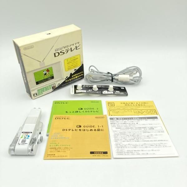 ｹﾞｰﾑOP OP 箱 説明書付き 任天堂 ワンセグ受信アダプタ DSテレビ ニンテンドーDS 6