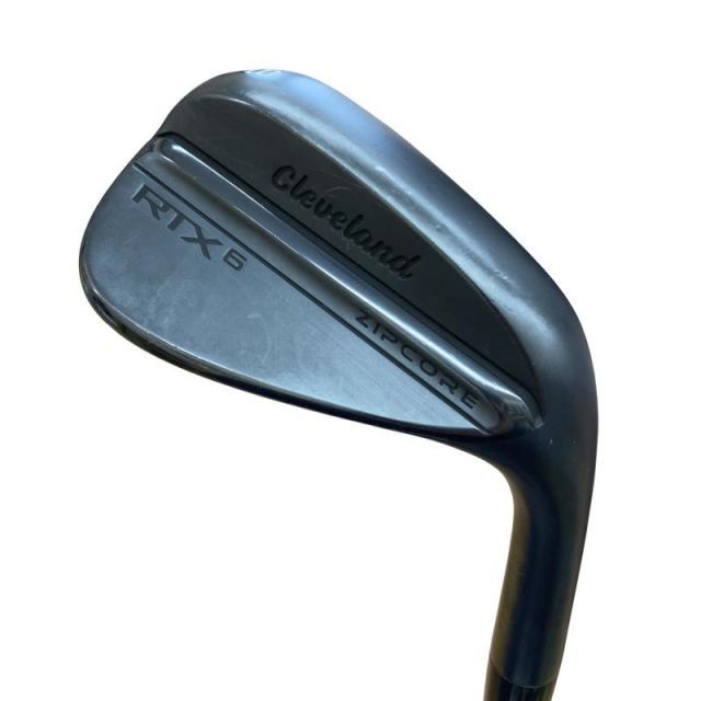 クリーブランド Cleveland RTX 6 ZIPCORE ブラックサテン 48° 10° MID ウェッジ WG 特注シャフト フレックスS メンズ 男性用 右利き 右用 Cランク ゴルフクラブ
