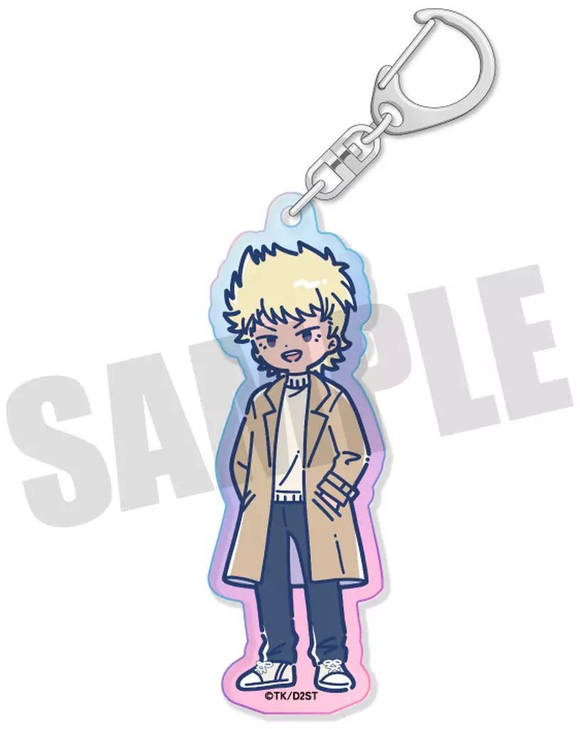 新品】キーホルダー 成宮鳴 れとぽぷ 第2弾 オーロラアクリル