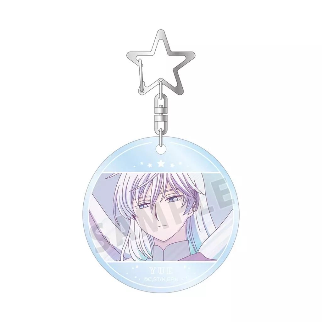 中古】キーホルダー 月 Ani-Art clear label PVCキーホルダー 「カード