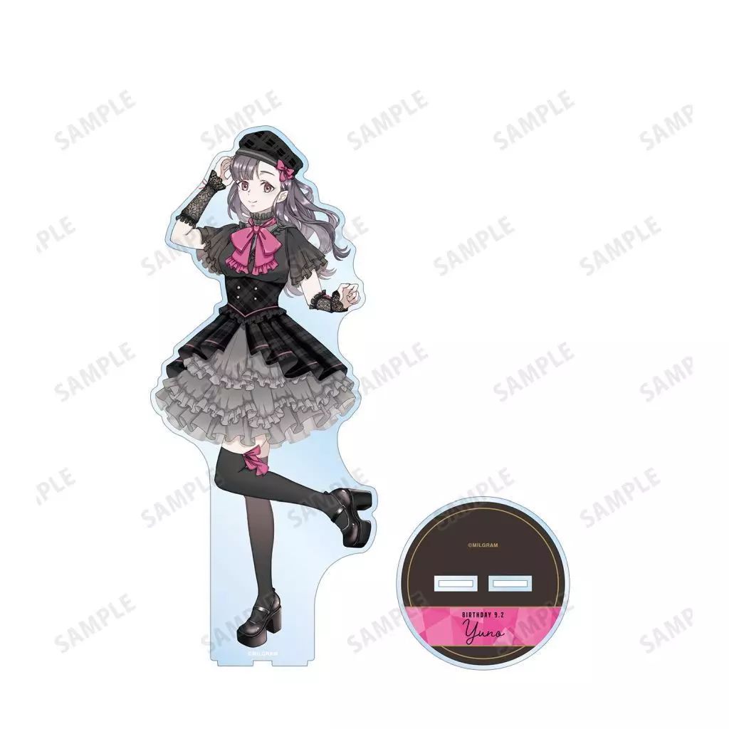 中古】アクリルスタンド・アクリルパネル ユノ 描き下ろし バースデー