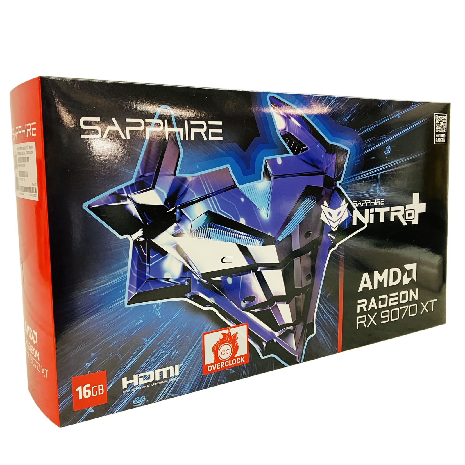 NITRO Radeon RX 9070 XT GAMING OC 16 GB GDDR 6 PCパーツ グラボ ♥